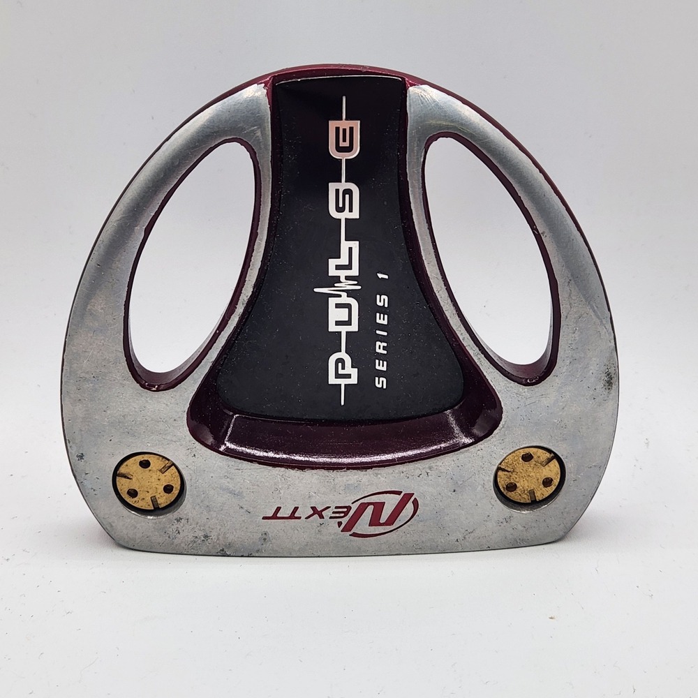 Pulse‎ Next Series 1 Mallet Putter Head Golf Right Handed Red Black Silver